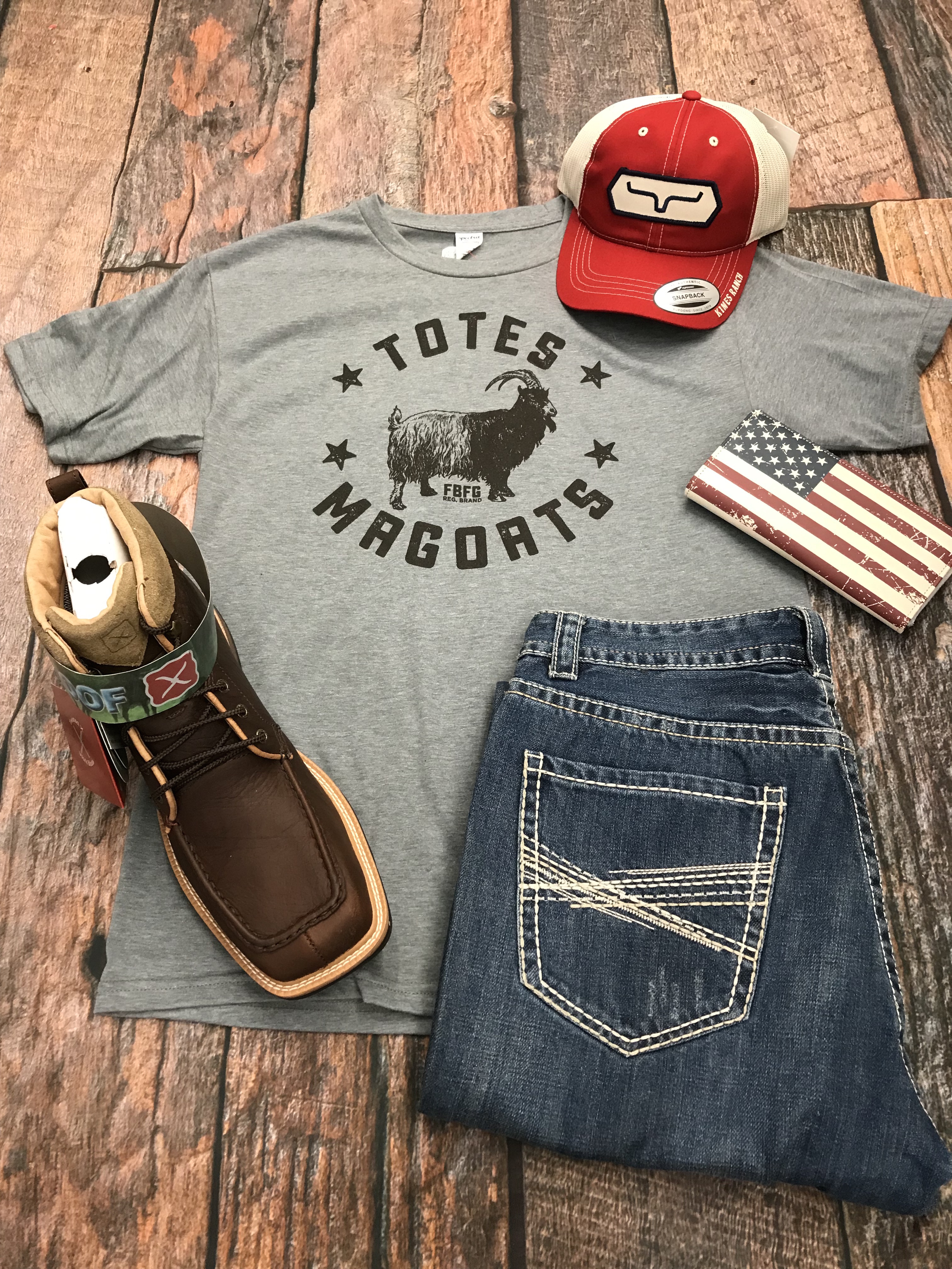 Flat Lay Of The Day - 5/28/19 - Stockyard Style